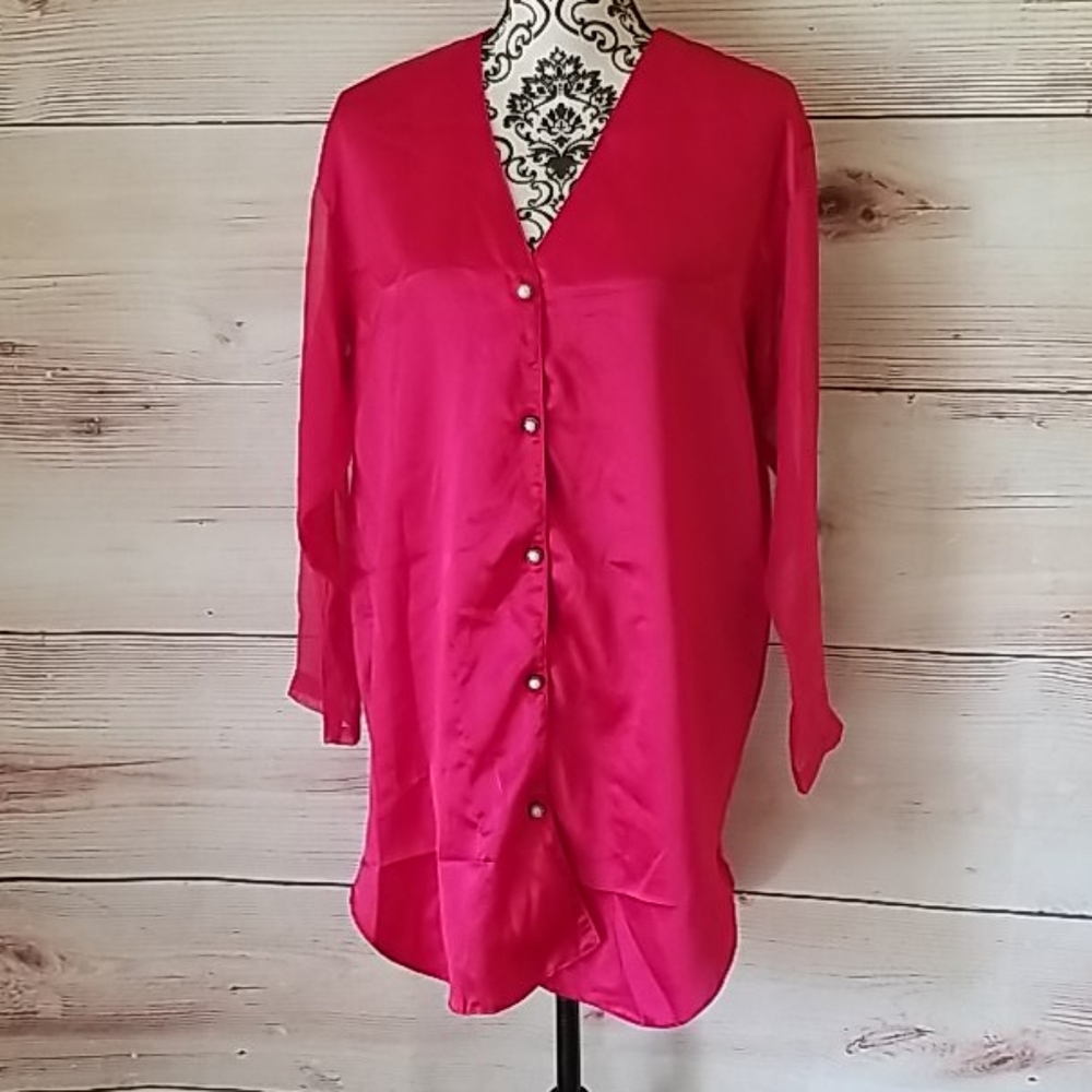 Vintage Victoria Secret Gold Label Nightgown Sz PS